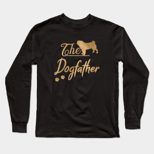 The Pug Dogfather Long Sleeve T-Shirt